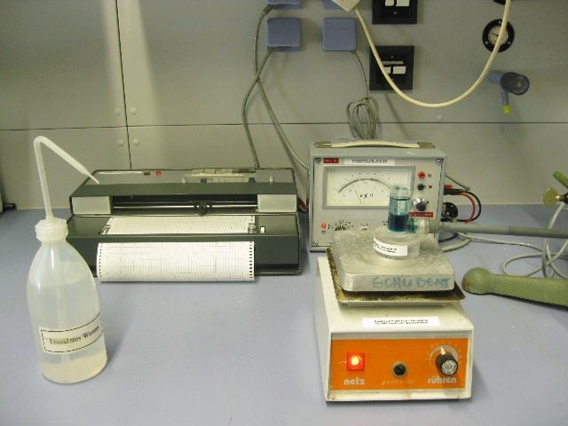 Foto der Apparatur